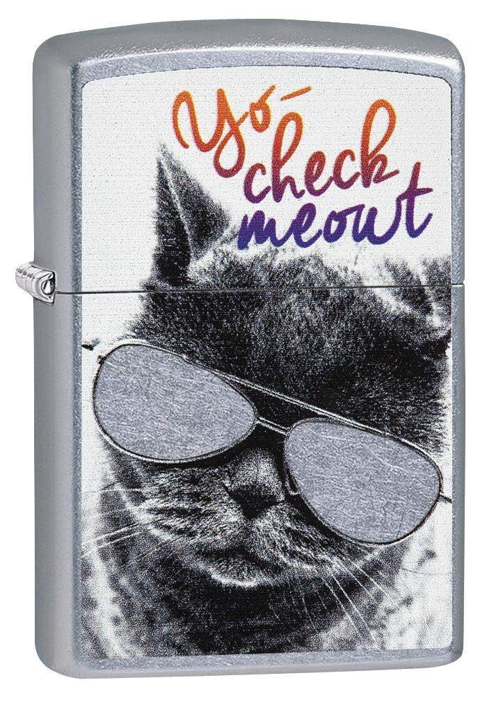 Brichetă Zippo 29619 Cat With Glasses