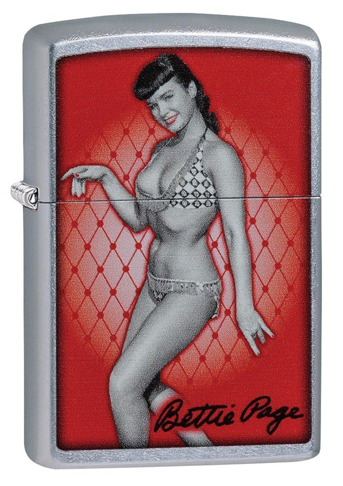 Brichetă Zippo 29441 Bettie Page Pinup Girl