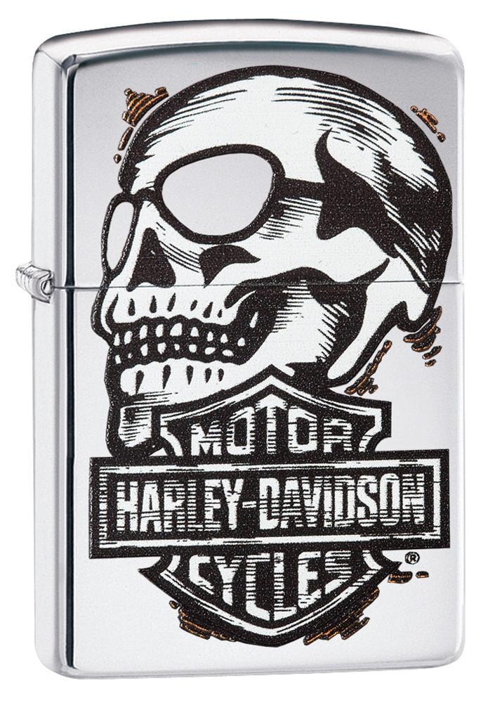 Brichetă Zippo 29281 Harley Davidson-Skull