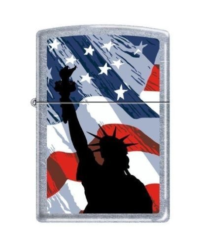 Brichetă Zippo 2277 Statue of Liberty-USA Flag