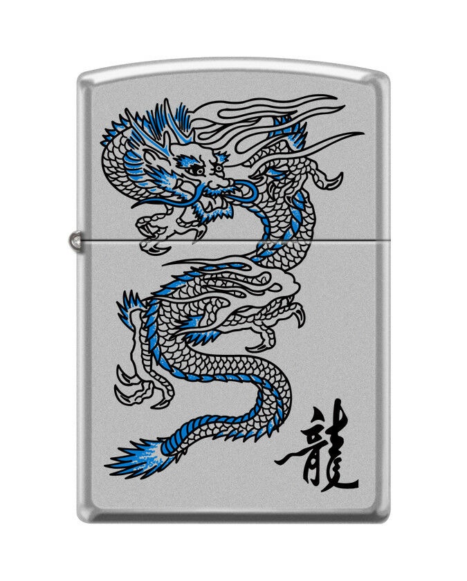 Brichetă Zippo 2450 Chinese Blue Dragon