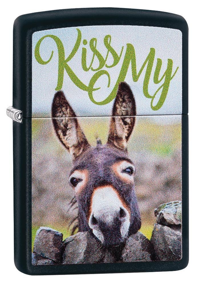Brichetă Zippo 29868 Kiss My...Donkey