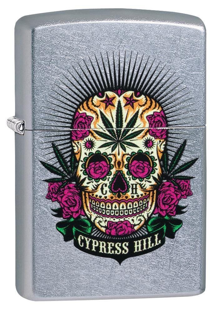 Brichetă Zippo 49011 Cypress Hill-Sugar Skull/Weed Design