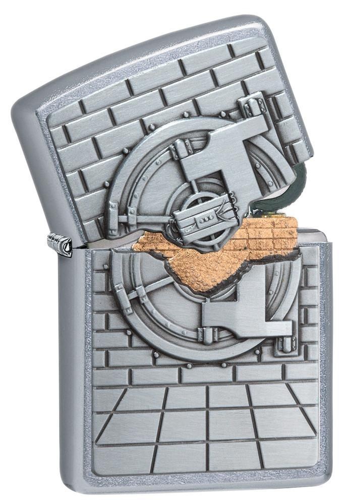 Brichetă Zippo 29555 Emblem, Bank Vault Surprise