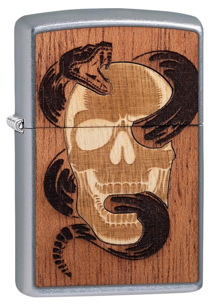 Brichetă Zippo Woodchuck USA Snake & Skull 49042