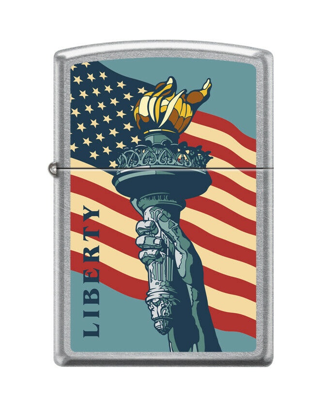 Brichetă Zippo 1131 Statue of Liberty - USA Flag