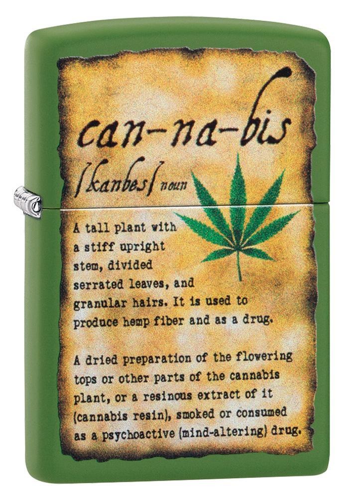 Brichetă Zippo 49119 Cannabis Design