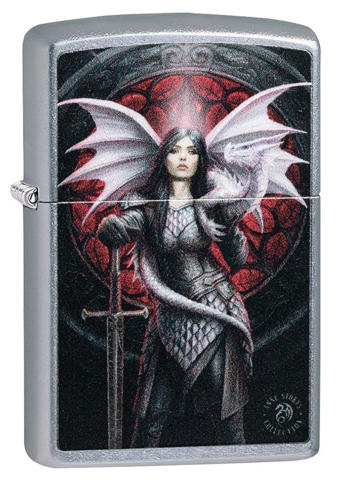 Brichetă Zippo 49096 Anne Stokes Dragon Warrior