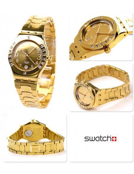 Ceas de dama Swatch Fancy Me Gold YLG404G