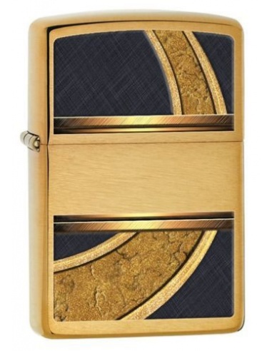 Bricheta Zippo Gold & Black Design 28673