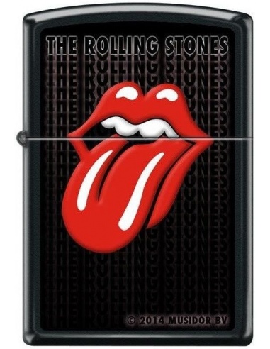 Bricheta Zippo Rolling Stones Logo 5681