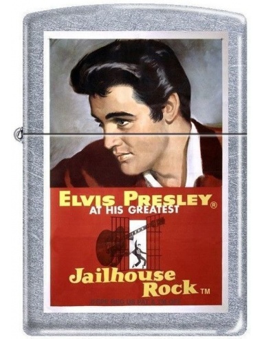 Bricheta Zippo Elvis Presley-Jailhouse Rock 2455