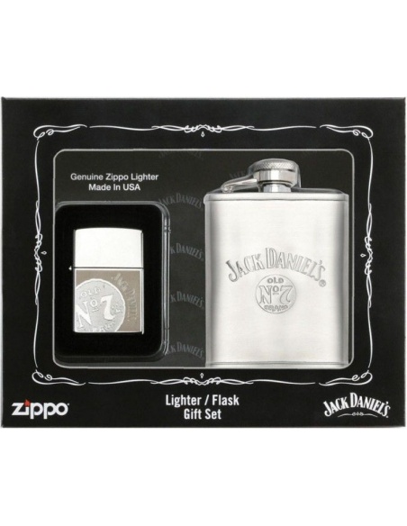 Bricheta Zippo Jack Daniel's Old No. 7 24652 - Set cadou