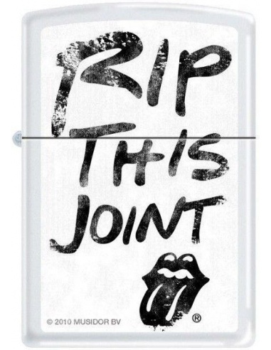 Bricheta Zippo Rolling Stones Rip This Joint 3654