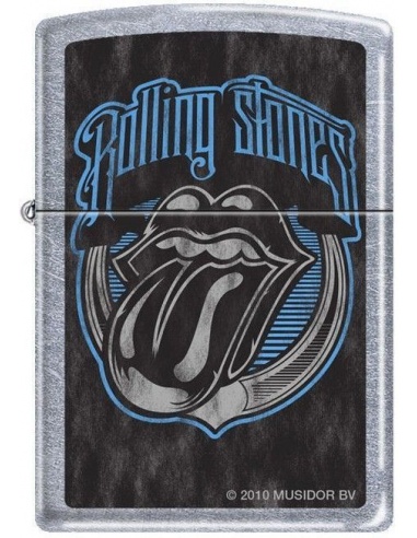 Bricheta Zippo Rolling Stones Tongue Logo 3652