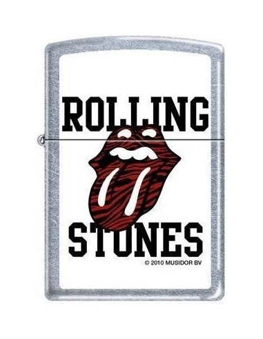 Bricheta Zippo Rolling Stones Tongue Logo 3658