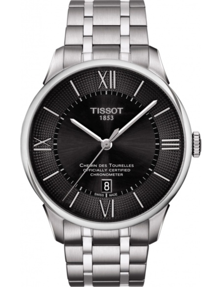 Ceas barbatesc Tissot T-Classic Chemin Des Tourelles T099.408.11.058.00 T0994081105800