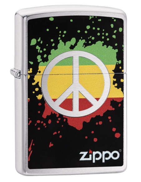 Bricheta Zippo 29606 Peace Sign