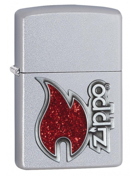 Bricheta Zippo 28847 Red Flame Logo