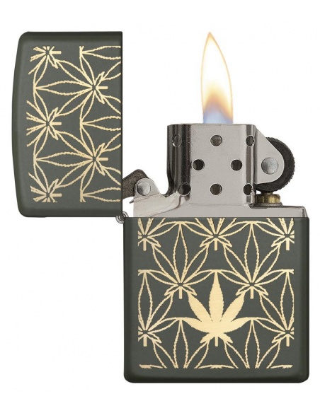 Bricheta Zippo 29589 Pot Leaf Design