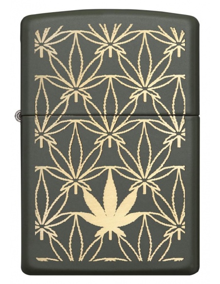 Bricheta Zippo 29589 Pot Leaf Design