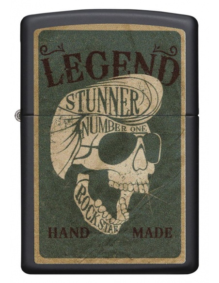 Bricheta Zippo 29630 Legendary Rocker Skull