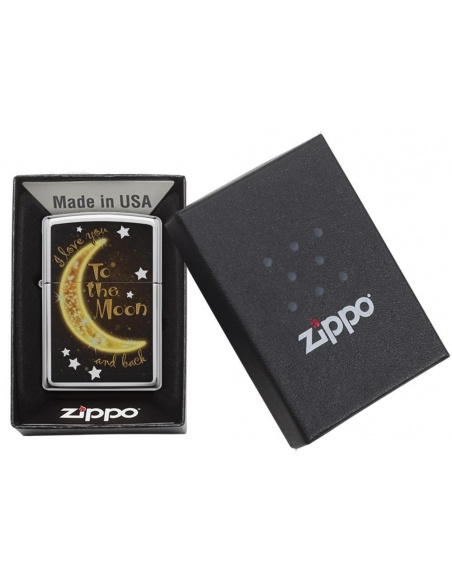 Bricheta Zippo 29059 I Love You to the Moon & Back