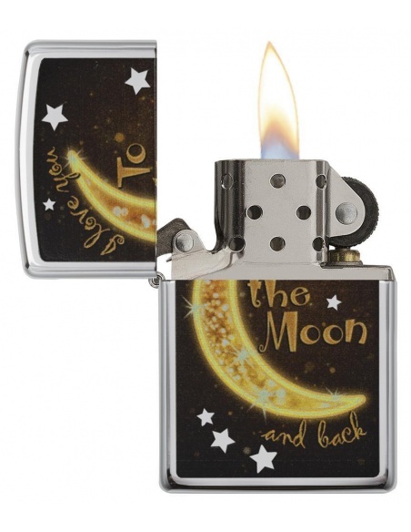 Bricheta Zippo 29059 I Love You to the Moon & Back