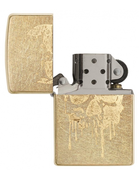 Bricheta Zippo 29401 Grunge Skull