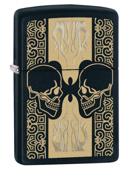 Bricheta Zippo 29404 Skulls-Face Off