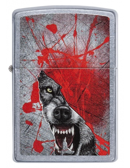 Bricheta Zippo 29344 Wolf Grunge  