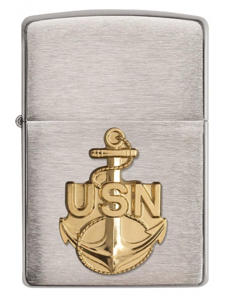 Bricheta Zippo 280ANC Navy Anchor Crest Emblem