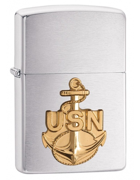 Bricheta Zippo 280ANC Navy Anchor Crest Emblem