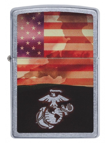 Bricheta Zippo 29123 US Flag Soldier