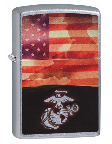 Bricheta Zippo 29123 US Flag Soldier