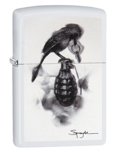 Bricheta Zippo 29645 Spazuk Bird & Grenade 