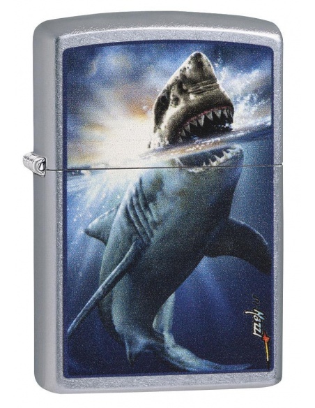 Bricheta Zippo 29568 Mazzi Shark Attack