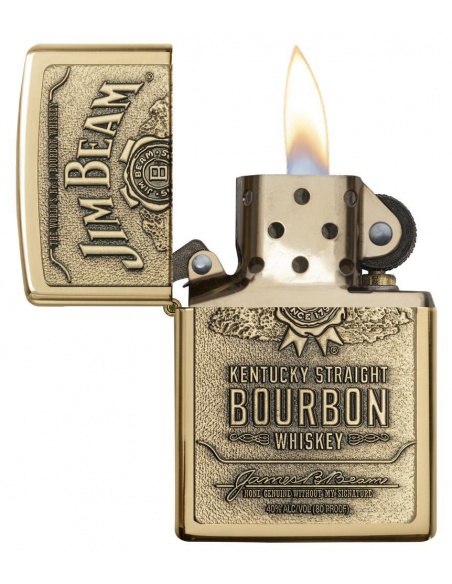 Bricheta Zippo 254BJB.929 Jim Beam Label