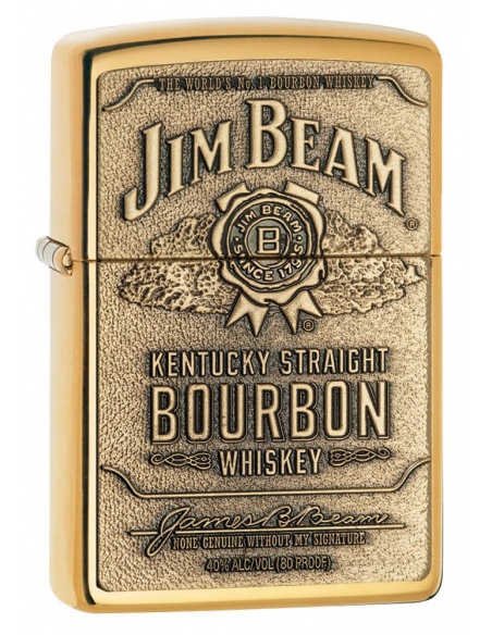 Bricheta Zippo 254BJB.929 Jim Beam Label