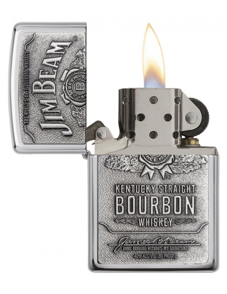 Bricheta Zippo 250JB.928 Jim Beam Pewter