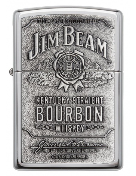 Bricheta Zippo 250JB.928 Jim Beam Pewter