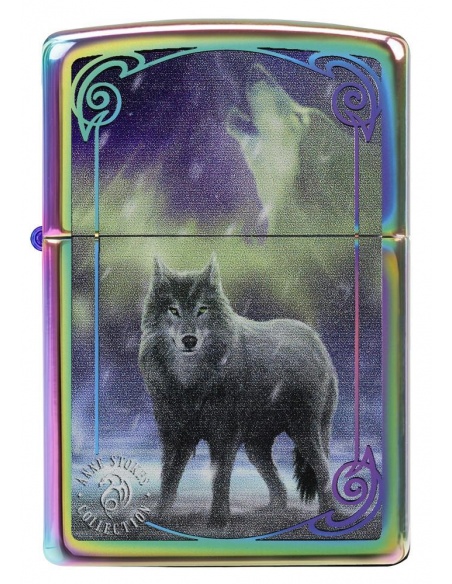 Bricheta Zippo 29348 Anne Stokes Wolf Spectrum