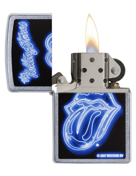 Bricheta Zippo 29581 The Rolling Stones Neon 