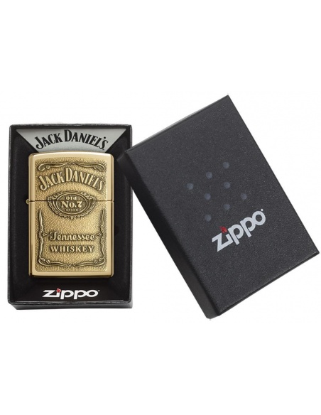 Bricheta Zippo 254BJD.428 Jack Daniel's Label Emblem