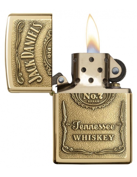 Bricheta Zippo 254BJD.428 Jack Daniel's Label Emblem