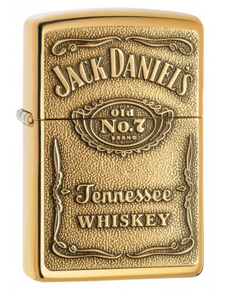 Bricheta Zippo 254BJD.428 Jack Daniel's Label Emblem