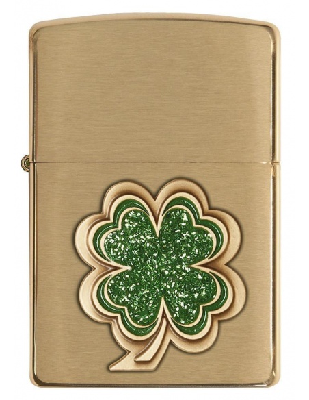 Bricheta Zippo 28806 Green Shamrock