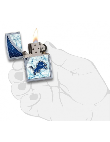 Bricheta Zippo 29361 Detroit Lions NFL