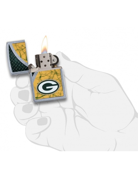 Bricheta Zippo 29362 Green Bay Packers NFL