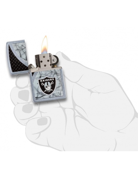 Bricheta Zippo 29373 Oakland Raiders NFL